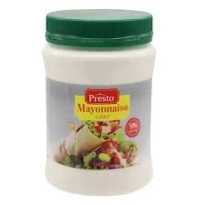 Presto Light Mayonnaise Jar 380Ml